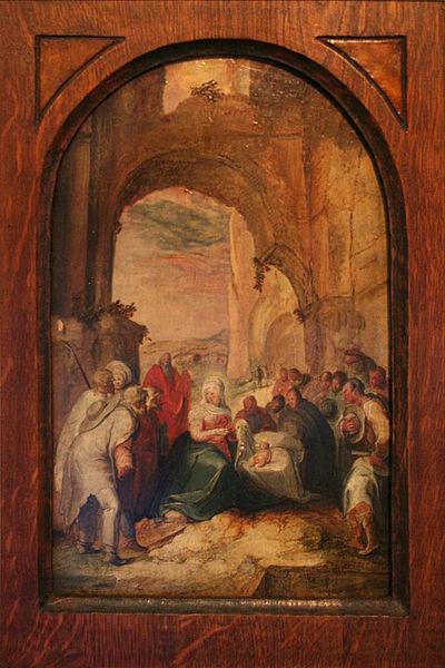 Karel van Mander The Adoration of the Shepherds France oil painting art